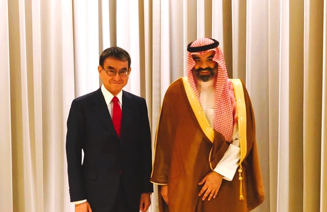 Meeting with Mr. Abdullah bin Amer Alswaha, Minister of Communications and Information Technology in Saudi Arabia
