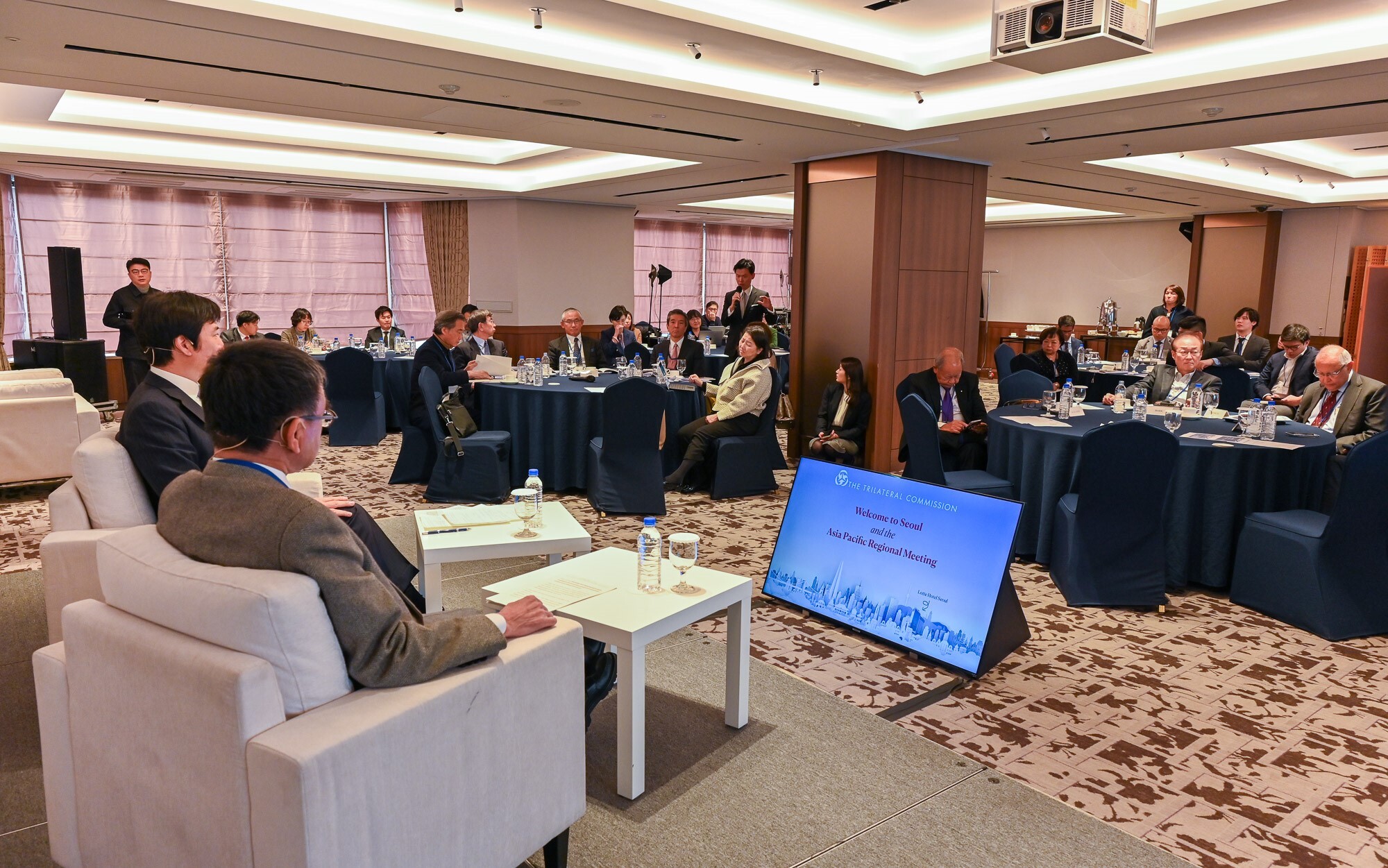 Photo of the meeting scene at the Special Session of the Trilateral Commission 2023 Asia Pacific Group Regional Meeting.