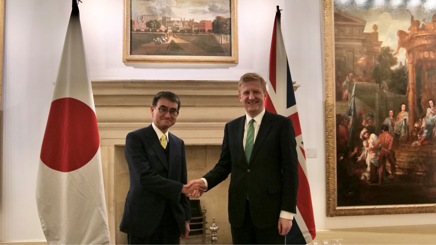 Mr. Oliver Dowden and Mr. Kono